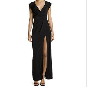 The Jetset Diaries Novella Cap-Sleeve Ruched Maxi